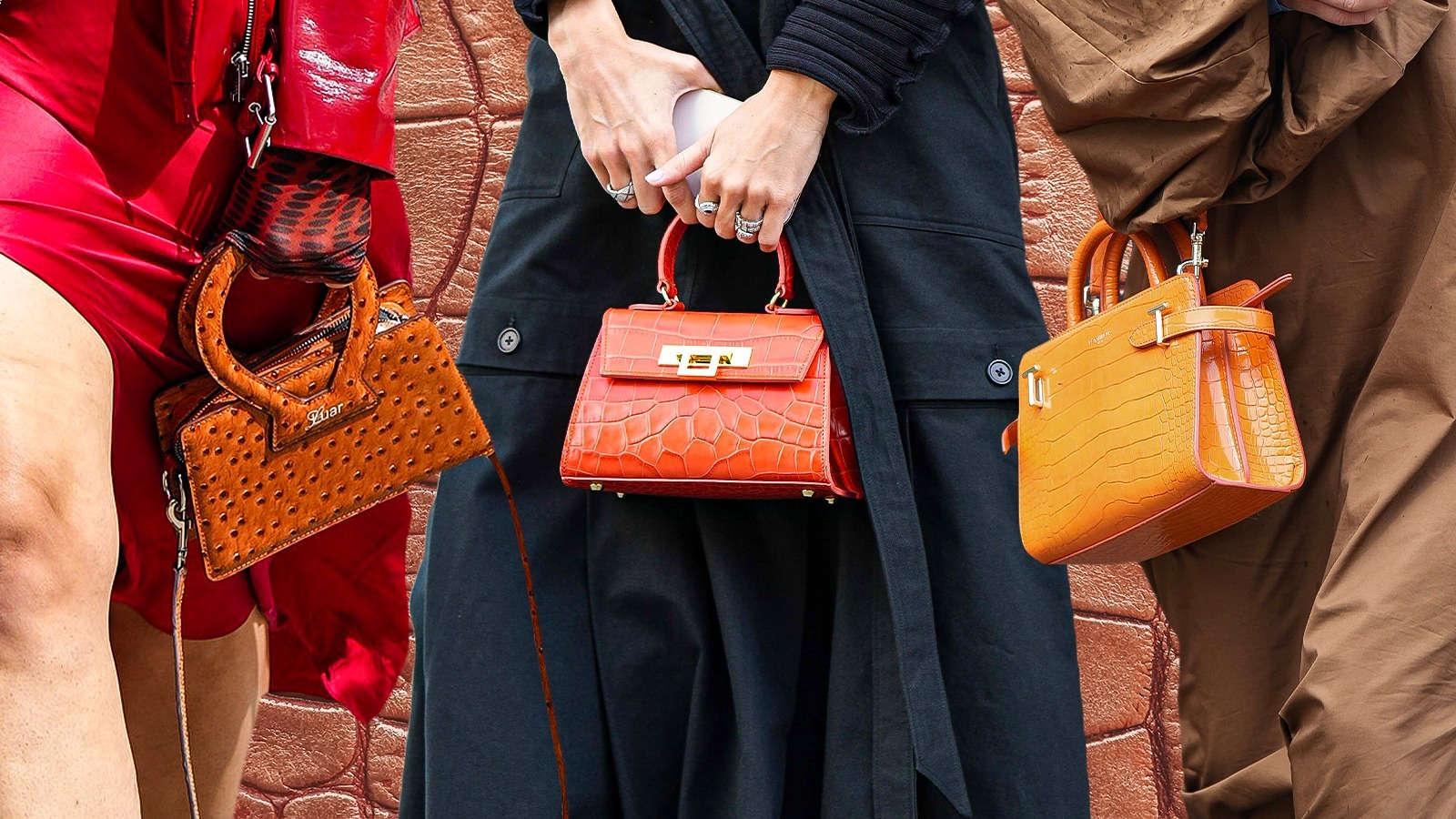 The Crocodile Print Trend Is Coming For Your Handbags, And We're