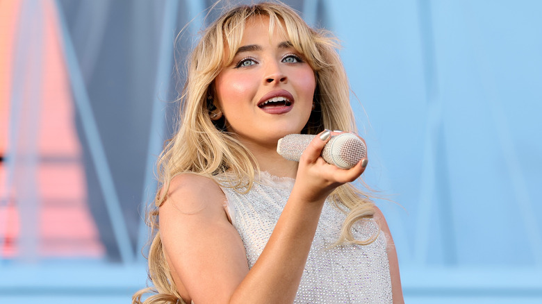 Sabrina Carpenter on stage