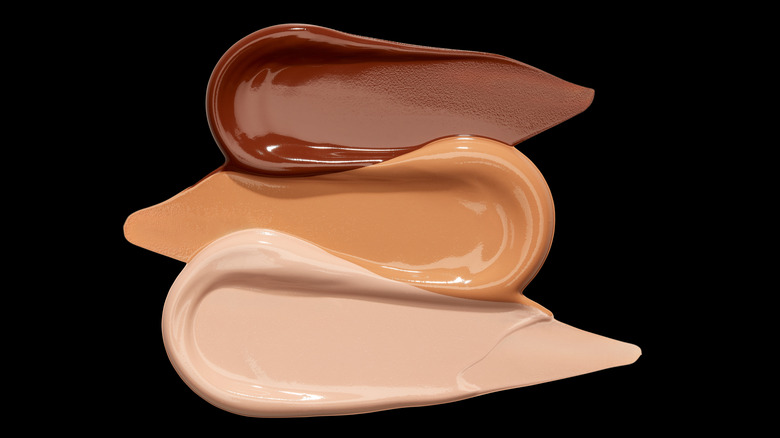 complexion product smears