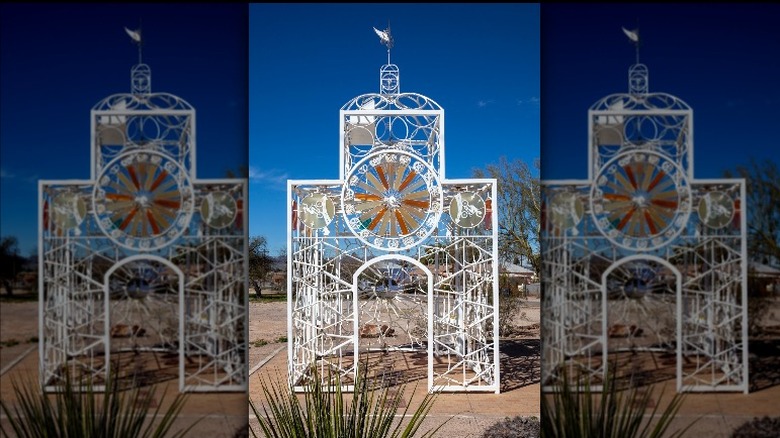 Outdoor sculpture in Tucson