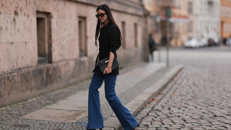 bell bottoms 90's fashion  Flair jeans, Style, Fashion inspo