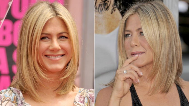 Jennifer Aniston light blond hair