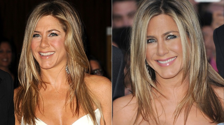 Jennifer Aniston blond hair