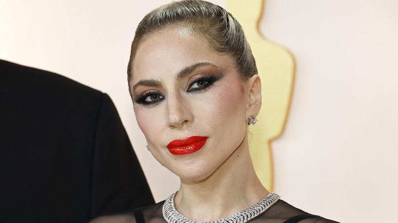 Lady Gaga at the 2023 Oscars