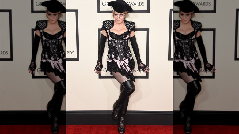 Madonna at the 2015 Grammy Awards