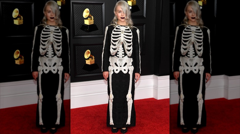 Phoebe Bridgers at the 2021 Grammy Awards.