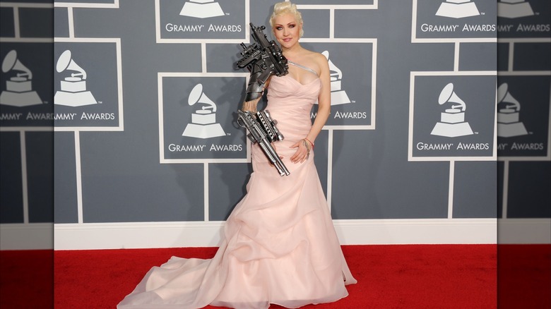 Sasha Gradiva at the 2012 Grammy Awards.