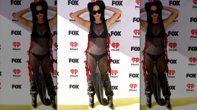 Katy Perry on the 2024 iHeartRadio Music Awards red carpet.