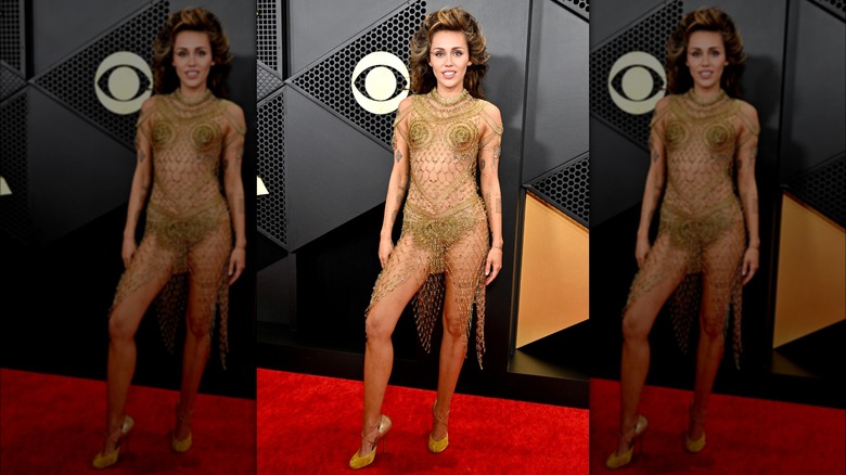 Miley Cyrus at 2024 Grammy Awards