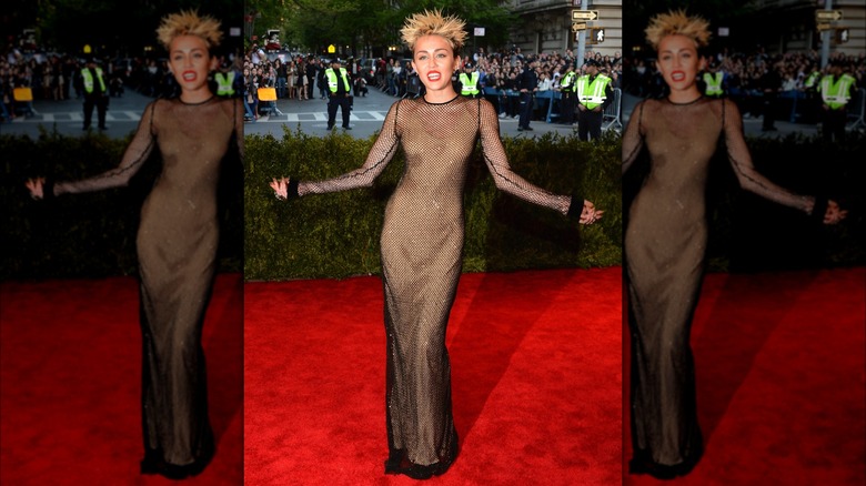 Miley Cyrus at 2013 Met Gala