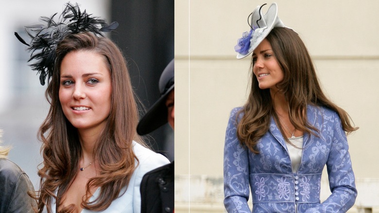 Kate Middleton wearing fascinators