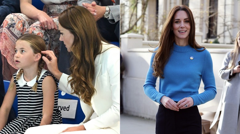 Kate Middleton and Princess Charlotte