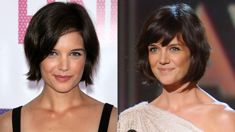 Katie Holmes with short bob