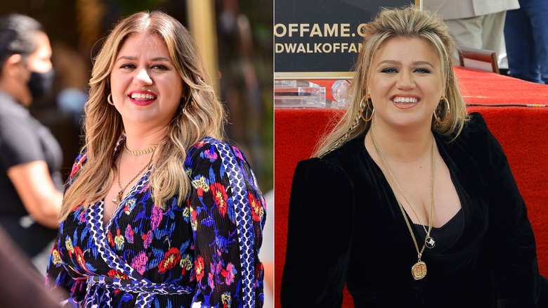 Kelly Clarkson blended balayage