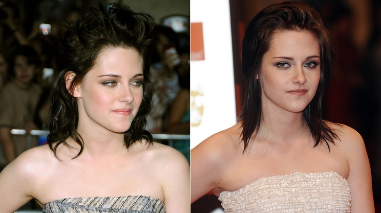 Kristen Stewart with Joan Jett hair 