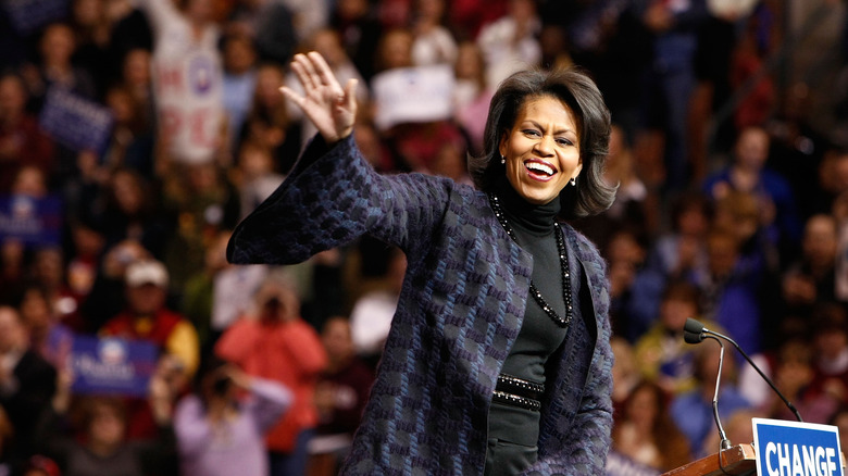 Michelle Obama during the 2008 campaign