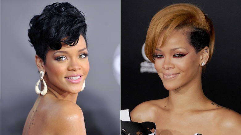 Rihanna smiling