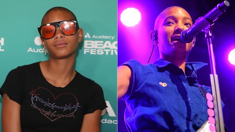 Willow Smith buzz cut hair