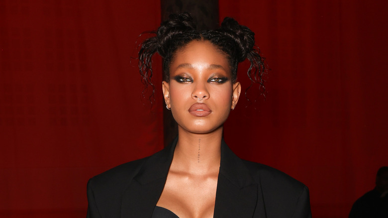 Willow Smith space buns