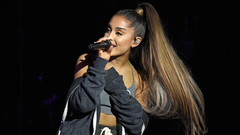 ariana grande on stage