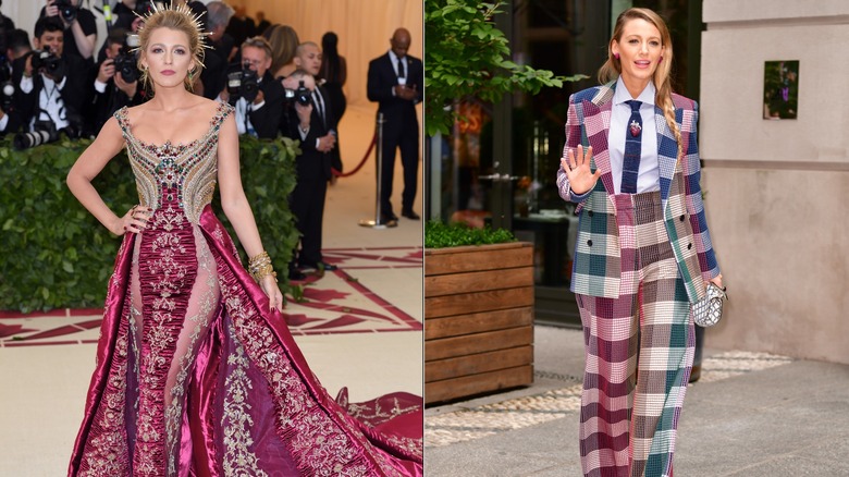 Blake Lively red carpet fashion