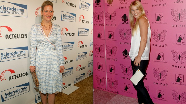 Candace Cameron Bure at red carpet events in the second half of the 2000s.