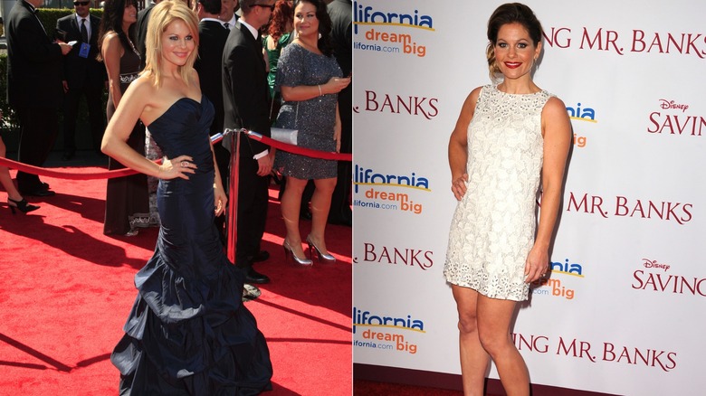 Candace Cameron Bure attending industry events in 2012 and 2013.