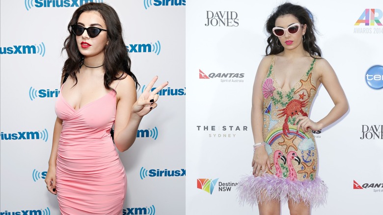 Charli XCX wearing sunglasses