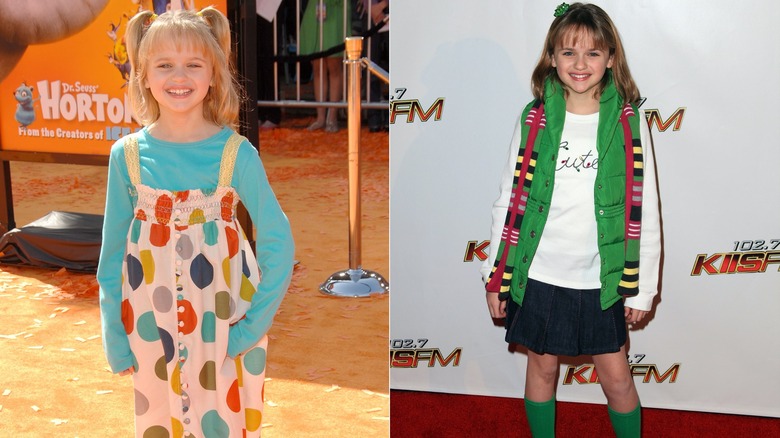 Joey King as a child