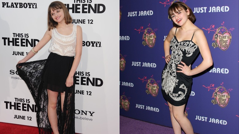 Joey King wearing teen fashion