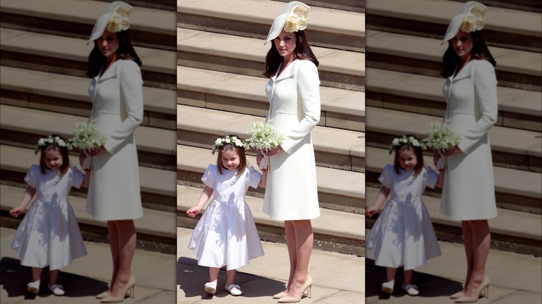 Duchess Catherine's wedding attire