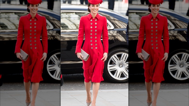 Kate Middleton attends Commonwealth Day service