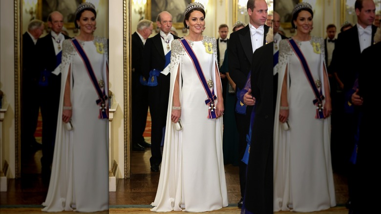 Princess Catherine's banquet attire