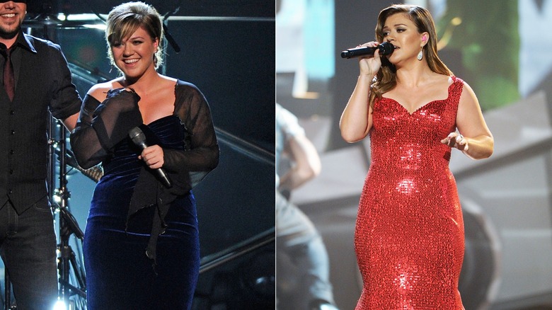 Kelly Clarkson in glamorous looks