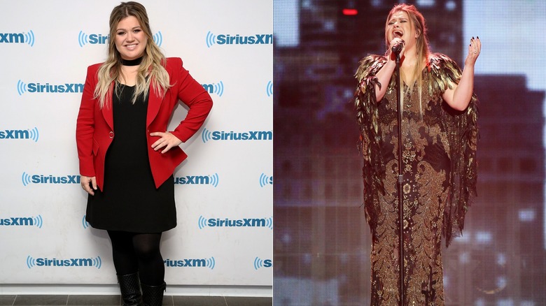 Kelly Clarkson in bold fashion