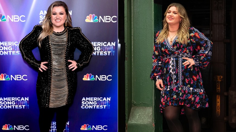 Kelly Clarkson in maximalist fashion