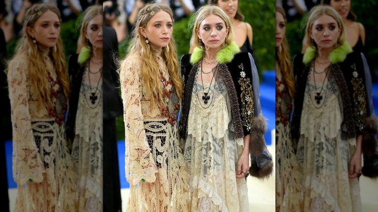 Olsen twins at Met Gala