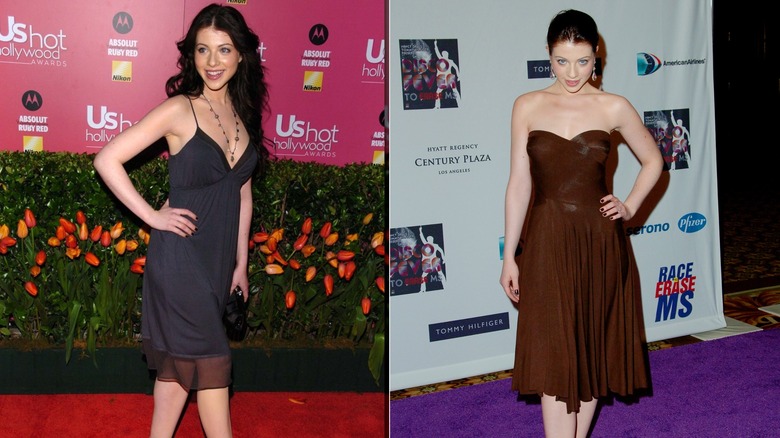 Michelle Trachtenberg on red carpet