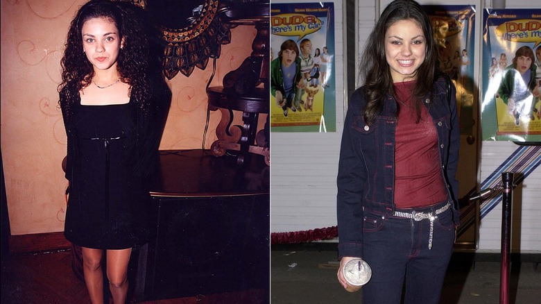 Mila Kunis as a teen