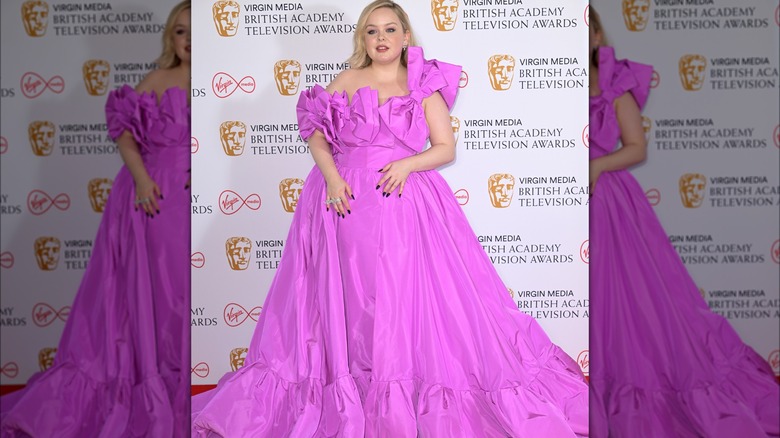 Nicola Coughlan in fuscia