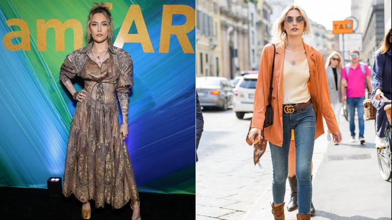 Paris Jackson chic boho outfits