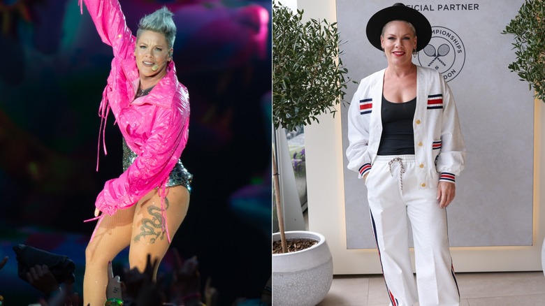 Singer Pink's 2024 style