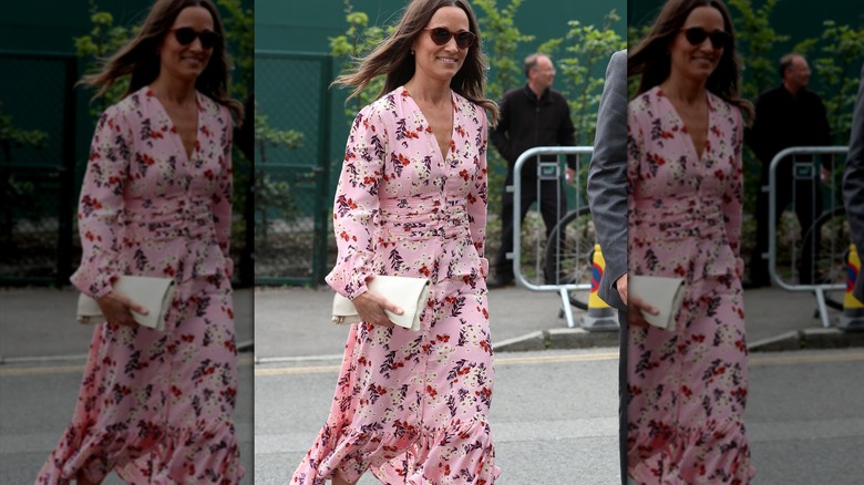 Pippa Middleton in floral dress