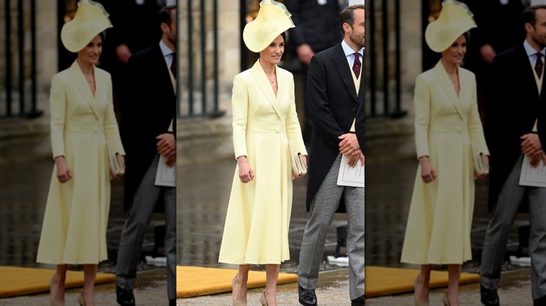 Pippa Middleton wearing a fascinator