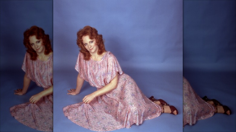 Reba in a dress