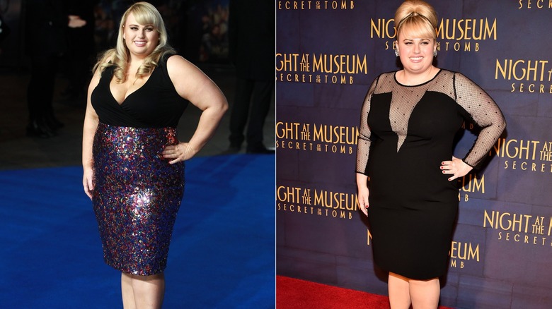 Rebel Wilson black dresses