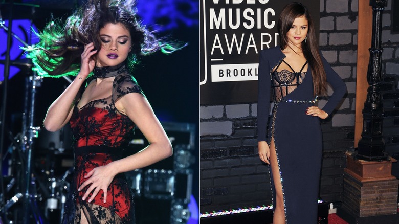 Selena Gomez edgy and sultry looks