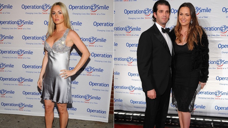 Vanessa Trump showcasing her late 2000s style