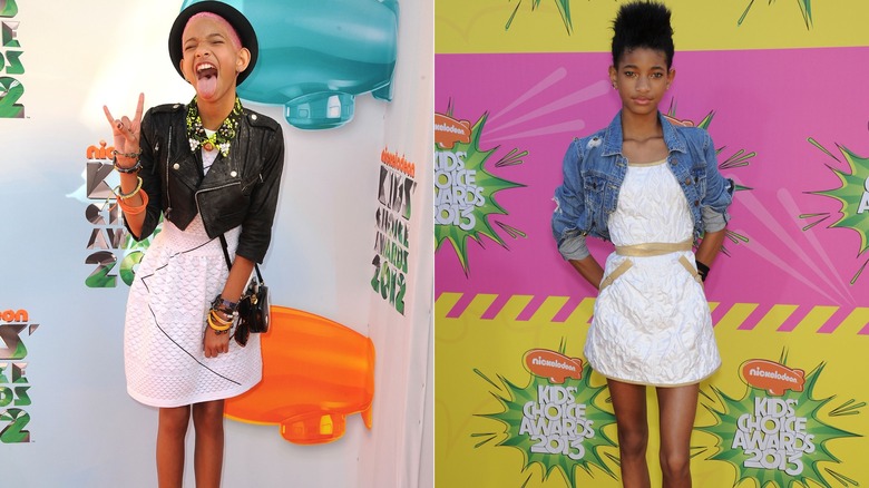 Willow Smith at the 2012 and 2013 Kids' Choice Awards