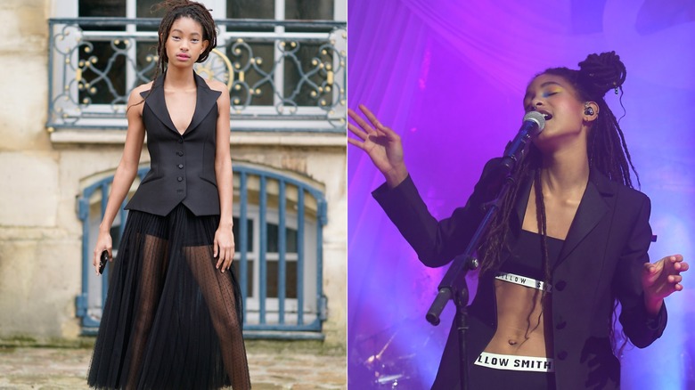 Willow Smith's fashion changes in 2018.